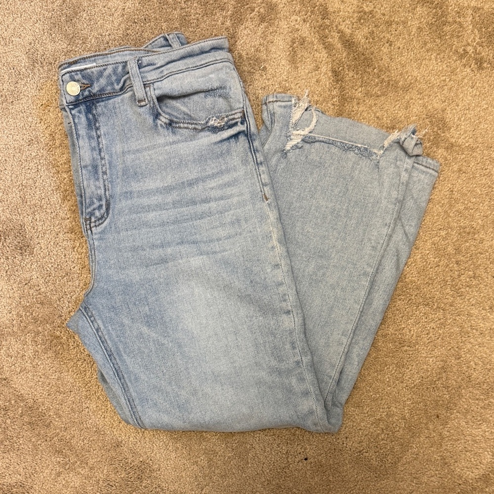 Lovervet Light Blue Distressed Women's Jeans